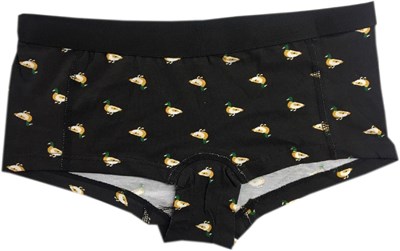 Darkzone Kadın Ördek Desenli Pamuk Boyshort Boxer-1