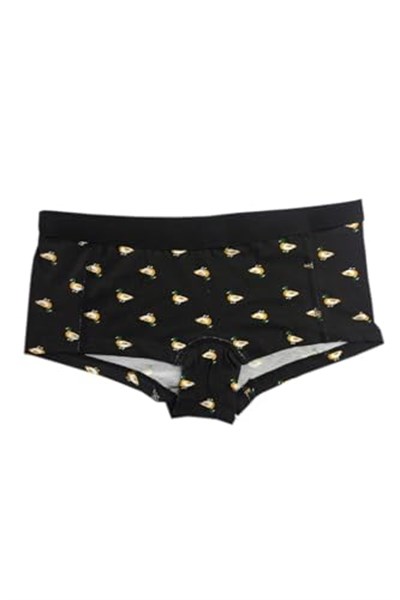 Darkzone Kadın Ördek Desenli Pamuk Boyshort Boxer-1