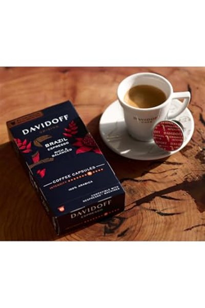 Davidoff Espresso Brazil 10Lu Kapsül Kahve – Nespresso Uyumludur