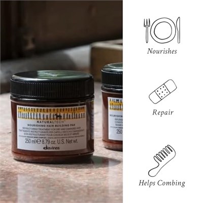 Davines Naturaltech Kuru&Yıpranmış Saçlar İçin Bakım Maskesi 250ml