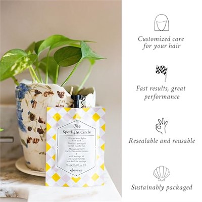 Davines The Spotlight Circle Parlaklık Kazandıran Saç Bakım Maskesi 50ml