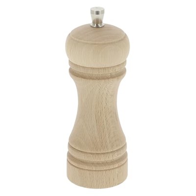 DE BUYER Marlux 245 karabiber değirmeni, kayın, doğal/değirmeni Paslanmaz çelik 14 cm