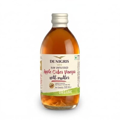 DE NIGRIS ORGANİK ELMA SİRKESİ -FİLTRESİZ- 500 ML