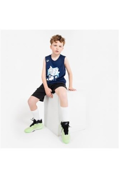 Decathlon Kipsta Çocuk Basketbol Forması, Koyu Lacivert, 12-13 Yaş