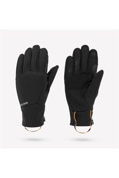 Decathlon Quechua Çocuk Outdoor Eldiveni, 6/14 Yaş, Unisex, Siyah, HIKE500