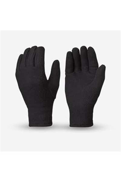 Decathlon Quechua Çocuk Outdoor Polar Eldiven - 4/14 Yaş - Siyah - Hıke100