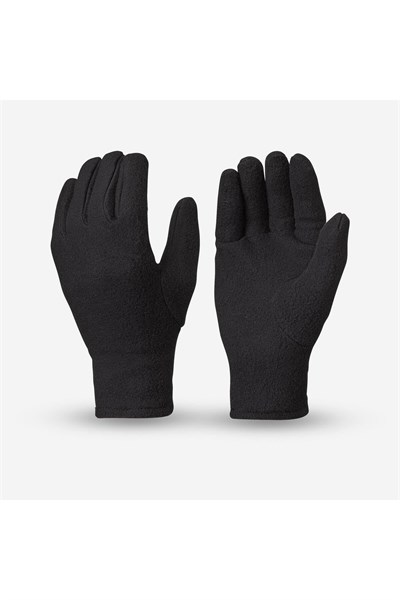 Decathlon Quechua Çocuk Outdoor Polar Eldiven - 4/14 Yaş - Siyah - Hıke100