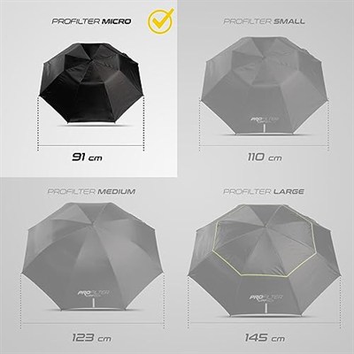 Decathlon Şemsiye - Siyah - Profilter Micro