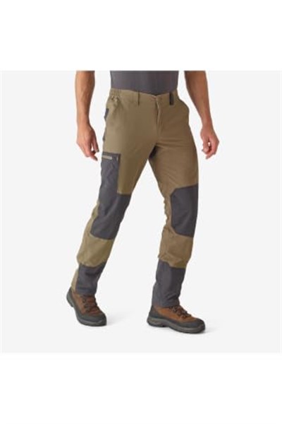 Decathlon Solognac Erkek Kargo Avcı Pantolonu, Kahverengi, M Beden