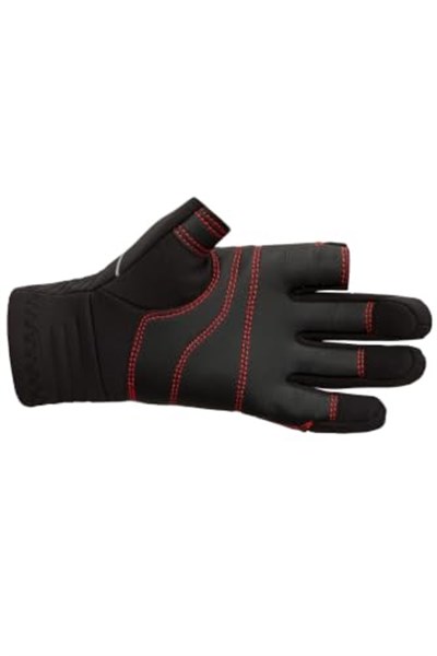 Decathlon Tribord Çocuk Yelkenli Eldiveni, Neopren, Siyah/Bayrak Kırmızısı, 12-14 Yaş
