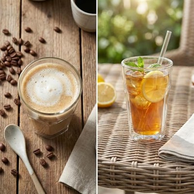 Deconox Çift Cidarlı Cam Kupa Bardak, 200ml, 250ml ve 350ml Seçenekli, Isı Yalıtımlı Borosilikat Kahve ve Çay Bardağı, El Yakmayan Modern Tasarım Double Wall Meşrubat Bardağı (1 Adet) (350ML 1 ADET)