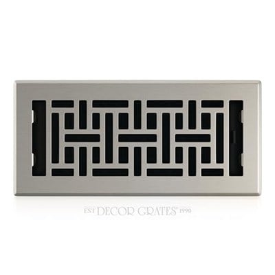 Decor Grates oryantal Floor dizini, Gümüş, AJH410-NKL