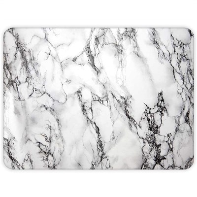 Decorita 10001503001 Beyaz Mermer Görünümlü Cam Kesme Tahtası, 30cm x 40cm - Seçenekler: 30U x 20G cm, 40U x 30G cm