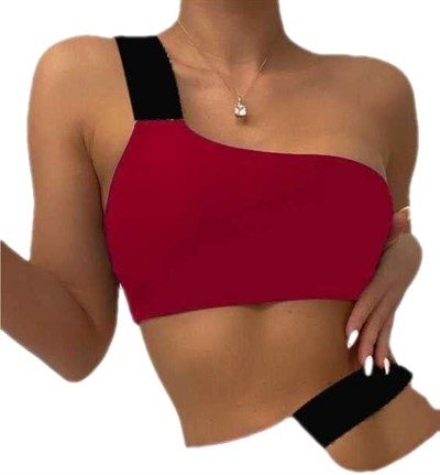 DEEP BEACH CUT OUT DETAYLI BIKINI TAKIM DB200713BT KIRMIZI 34