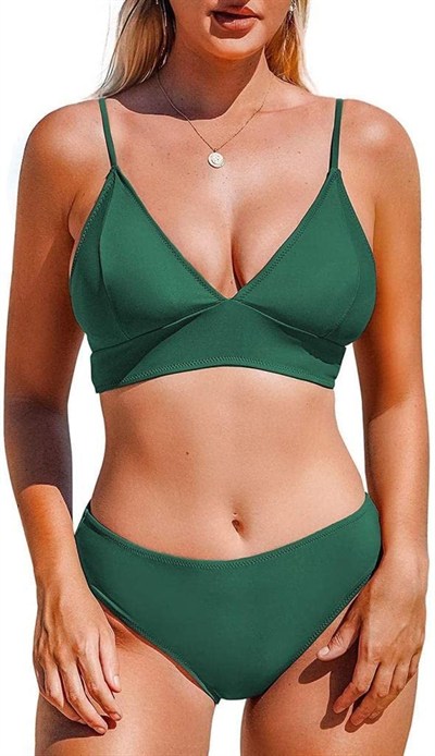 DEEP BEACH HAKİ KAPLI BİKİNİ TAKIM DB200051BT HAKİ 40