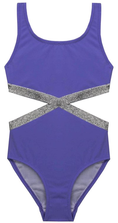 DEEP BEACH LİLA KIZ ÇOCUK MAYOKİNİ DB200568CM 6-7 Yaş