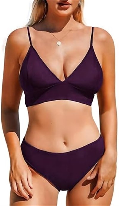 DEEP BEACH MÜRDÜM KAPLI BİKİNİ TAKIM DB200051BT MÜRDÜM 40