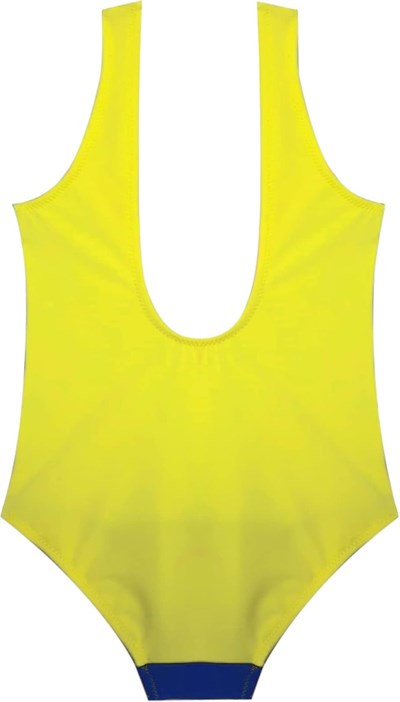 DEEP BEACH SARI BLOKLU KIZ ÇOCUK MAYO DB20030M SARI BLOK 4-5 Yaş