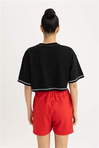 DeFacto B9953AX Kısa Kollu T-Shirt Kadın