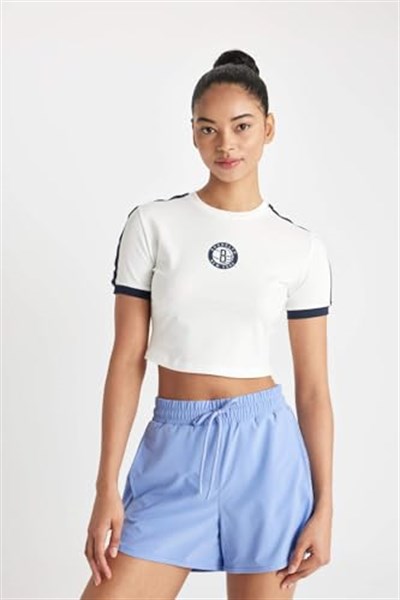 DeFacto B9984AX Kısa Kollu T-Shirt Kadın