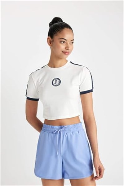 DeFacto B9984AX Kısa Kollu T-Shirt Kadın