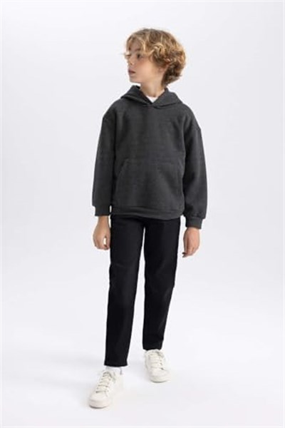 DeFacto Erkek Çocuk Regular Fit Kapüşonlu Sweatshirt
