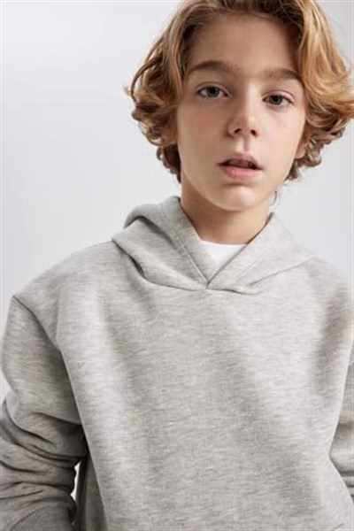 DeFacto Erkek Çocuk Regular Fit Kapüşonlu Sweatshirt