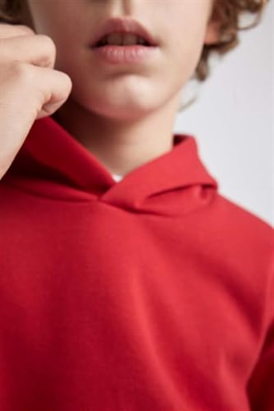 DeFacto Erkek Çocuk Regular Fit Kapüşonlu Sweatshirt