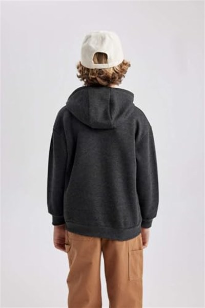 DeFacto Erkek Çocuk Regular Fit Kapüşonlu Sweatshirt