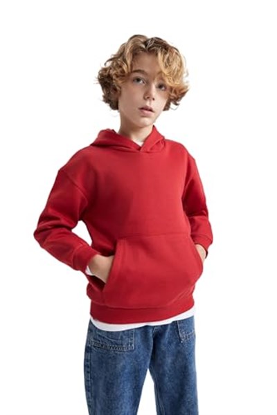 DeFacto Erkek Çocuk Regular Fit Kapüşonlu Sweatshirt