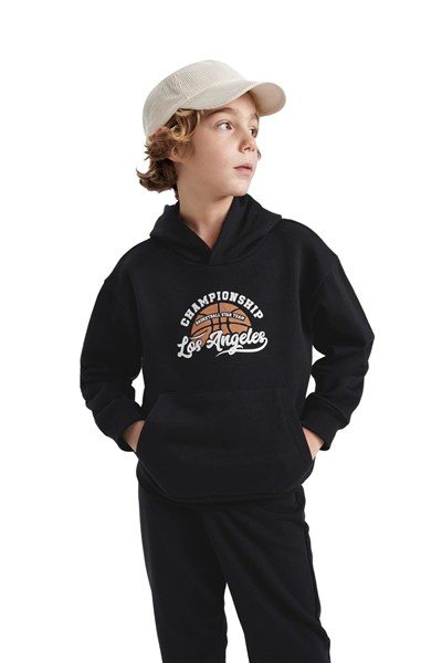 DeFacto Erkek Çocuk Regular Fit Kapüşonlu Sweatshirt