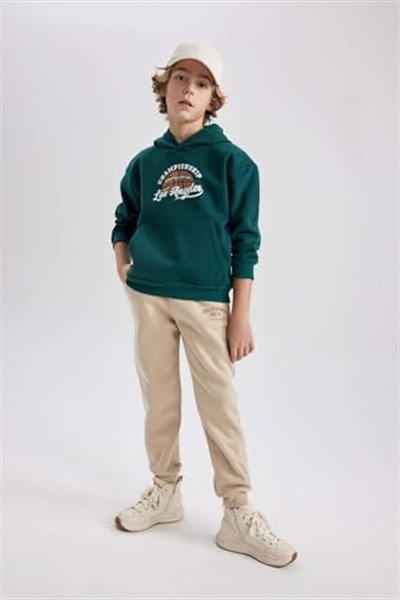 DeFacto Erkek Çocuk Regular Fit Kapüşonlu Sweatshirt