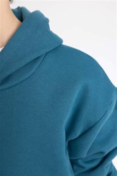 DeFacto Erkek Çocuk Regular Fit Kapüşonlu Sweatshirt