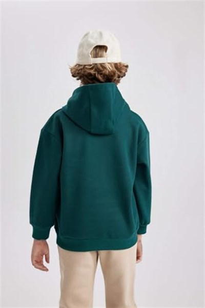 DeFacto Erkek Çocuk Regular Fit Kapüşonlu Sweatshirt