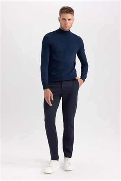 DeFacto Erkek Regular Fit Yarım Balıkçı Yaka Kazak