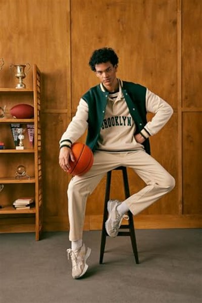 DeFacto Erkek Relax Fit Polo Yaka Sweatshirt