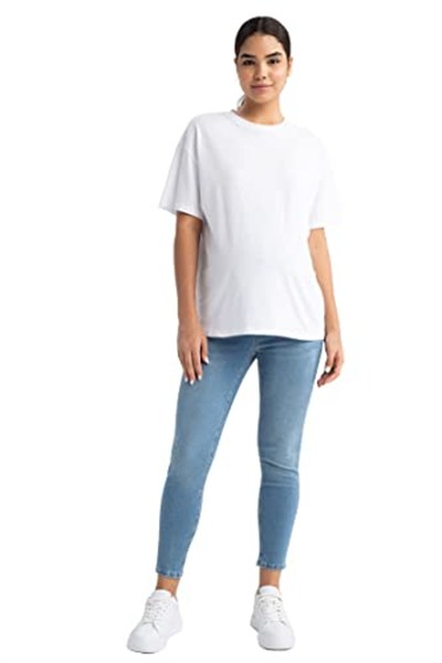 DeFacto Kadın Skinny Fit Uzun Hamile Pantolon