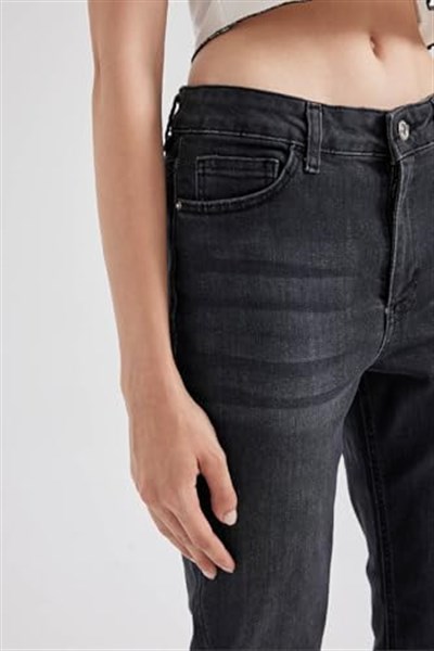 DeFacto Kadın Skinny Fit Uzun Jean Pantolon