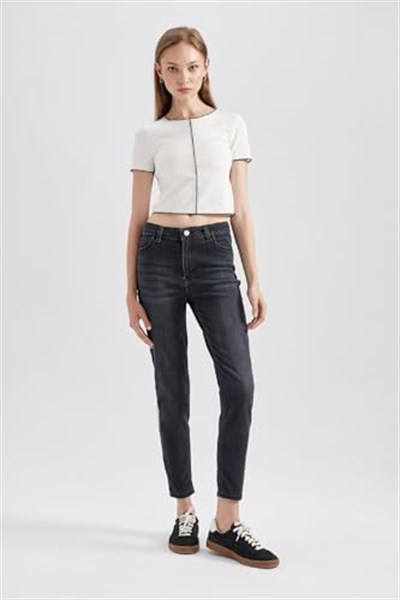 DeFacto Kadın Skinny Fit Uzun Jean Pantolon
