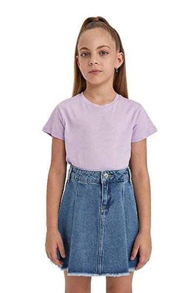 DeFacto, Kız Çocuk Regular Fit Kısa Kollu Tişört