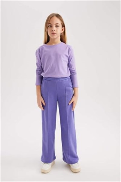 DeFacto Kız Çocuk Wide Leg Pantolon