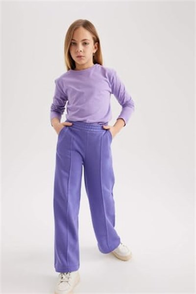 DeFacto Kız Çocuk Wide Leg Pantolon