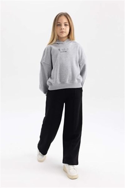 DeFacto Kız Çocuk Wide Leg Pantolon