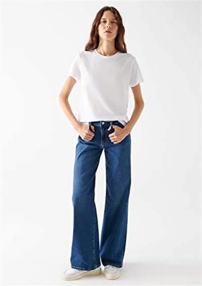 Delidolu Indigo Jean Pantolon 1010435597