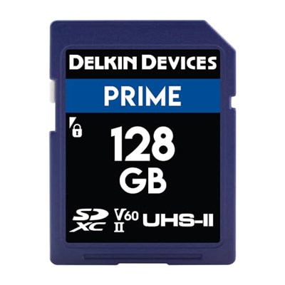 Delkin Devices 128GB Prime SDXC UHS-II (U3/V60) Bellek Kartı
