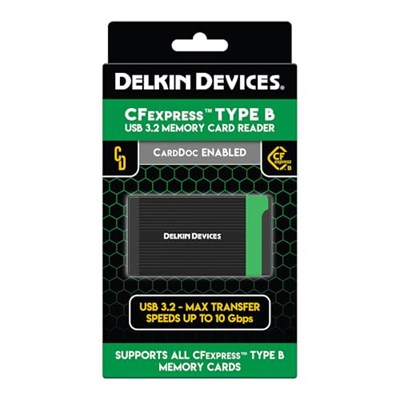 Delkin Devices USB Bellek Kartı Okuyucu CFExpress Tip B (DDREADER-54)