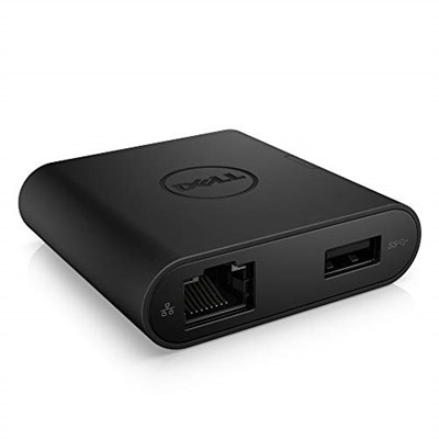 Dell 470-ABRY DA200 Adaptör (USB-C-HDMI/VGA/Ethernet/USB 3.0)