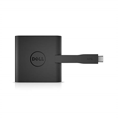 Dell 470-ABRY DA200 Adaptör (USB-C-HDMI/VGA/Ethernet/USB 3.0)