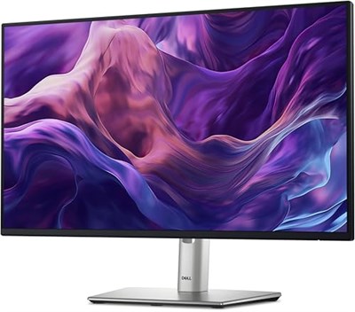Dell P2425H 24 inç Full HD (1920 x 1080) monitör, 100 Hz, IPS, 5 ms,%99 sRGB, USB-C, DisplayPort, HDMI, VGA, 4X USB, 3 yıl garanti, siyah - Seçenekler: P2425H, P2725H, P2425, P3424WE