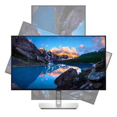 Dell UltraSharp Monitör 27 inç 2560x1440 QHD, IPS BLACK TECHNOLOGY 16:9 5MS 120Hz 2XDP HDMI Type-C ANTI-GLARE HEIGHT TILT SWIVEL PIVOT VESA, U2724D